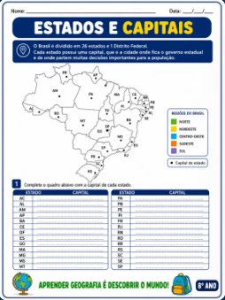 Estados e capitais